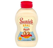 Suzies Mayonnaise Organic Squeeze Bottle - 12 Oz