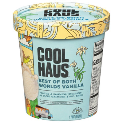 Coolhaus Ice Crm Bst Bth Wrlds Van - 16 Oz