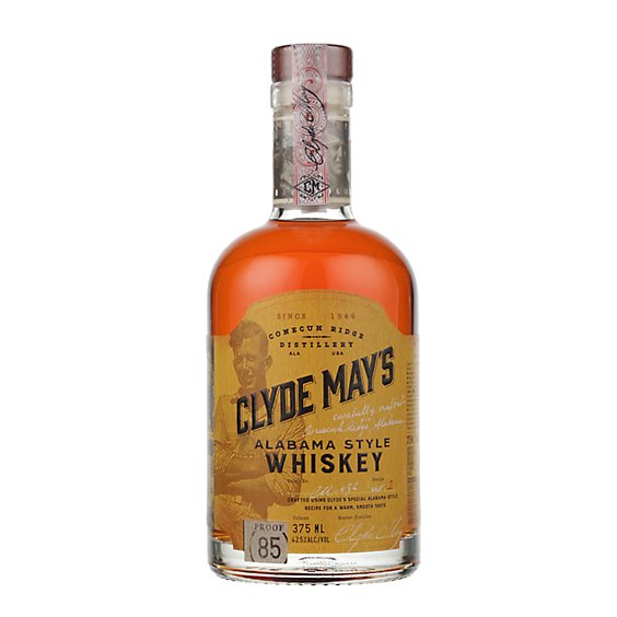 Clyde Mays Whiskey 85 Proof - 375 Ml