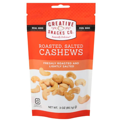 Creative Snacks Nat Delicious Cashew Snack Nut Whole Rstd Plstc Bag  3.5 Oz - 3.5 Oz - Image 3