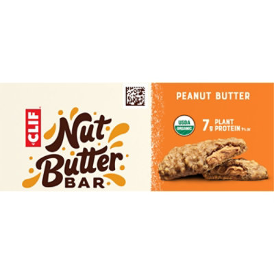 CLIF Nut Butter Bar Peanut Butter Organic Filled Energy Bars - 5-1.76 Oz - Image 2