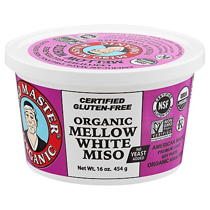 Miso Master Miso Mellow Whte Org - 16 Oz - randalls Miso Master Miso Mellow Whte Org - 16 Oz - randalls