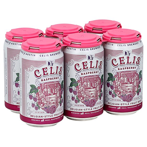 Celis Brewery Raspberry Beer In Cans - 12 Fl. Oz.