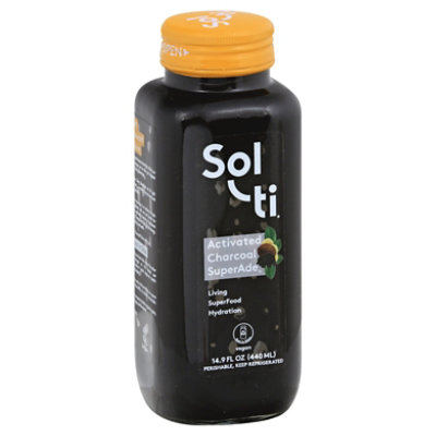 Sol-ti Organic SuperAde Coconut Charcoal - 15.5 Oz