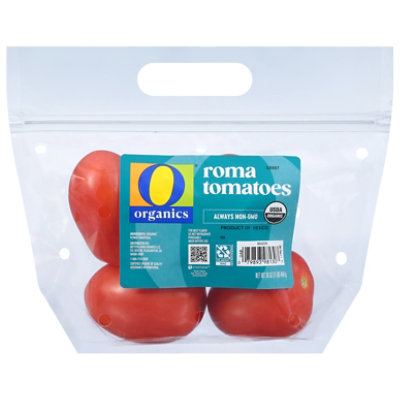 O Organics Tomatoes Roma - 16 Oz - Image 2