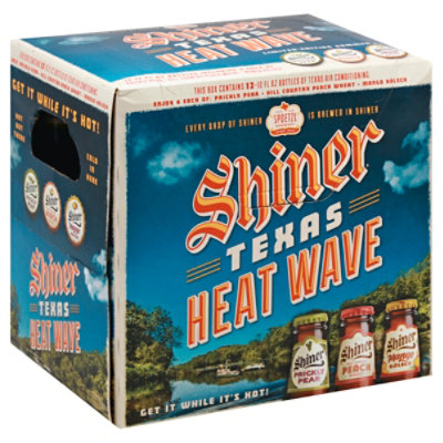 Shiner Texas Heat Wave Variety Nr In Bottles - 144 Fl. Oz. - Albertsons