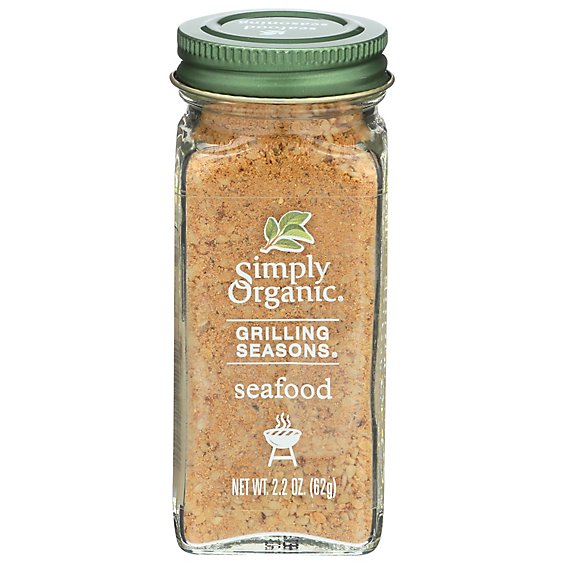 Simply Organic Seasoning Seaod Grill - 2.2 Oz