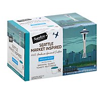 Signature SELECT Coffee Pods Seattle Market Inspired - 12-0.42 Oz