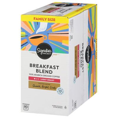 Signature SELECT Coffee Pods Breakfast Blend - 80 Count - Image 2