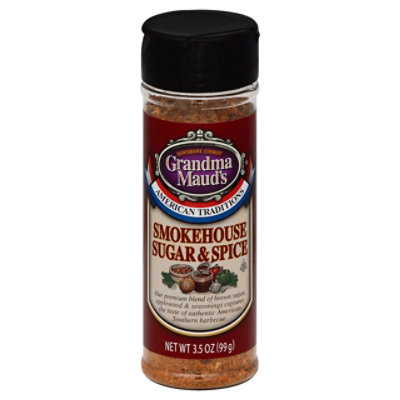 Grandma Mauds American Traditions Seasoning Smokehouse Sugar & Spice - 3.5 Oz - Image 1