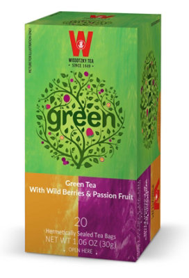 Wissotzky Wild Berry Green Tea - 1.06 Oz - Image 1