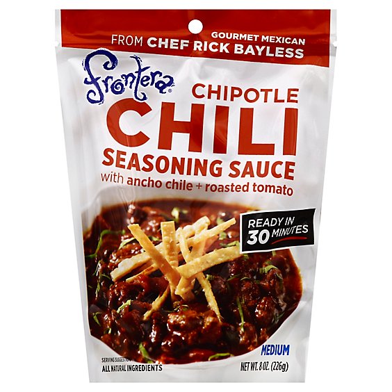 Frontera Ssnng Pouch Chptl Chili - 8 Oz