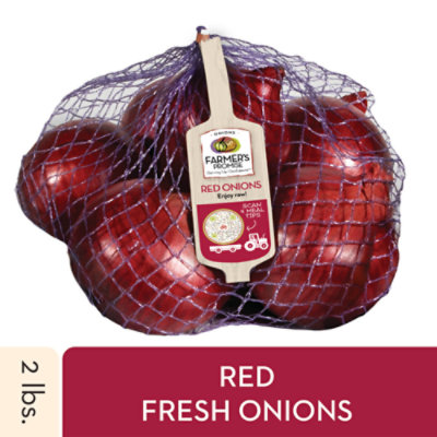 Farmer's Promise Red Onion - 2 Lbs - Image 1