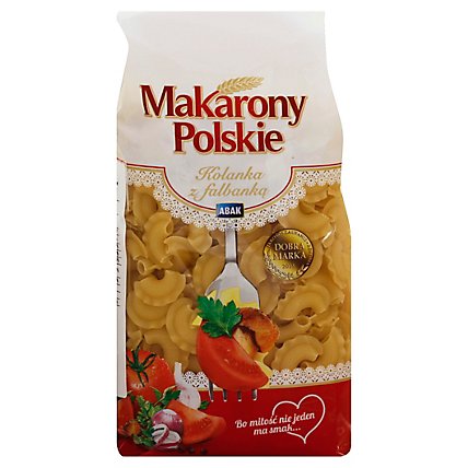 Makarony Polskie Kolanka Z Falbanka Makaron 14.1 Oz - 14.1 Oz - Image 1