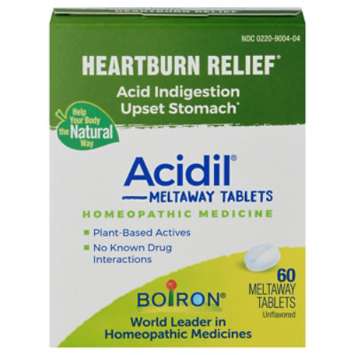 Boiron Acidil For Heartbrn - 60 Count - Image 3