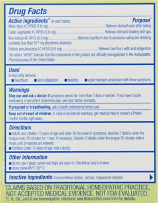 Boiron Acidil For Heartbrn - 60 Count - Image 5