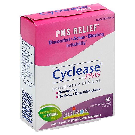 Boiron Cycleanse Tablets Fra Pms - 60 Count