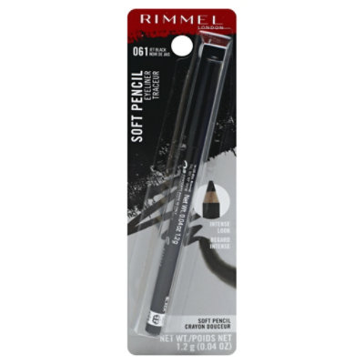 Rimmel Soft Kohl Eyeliner Jet Black - .04 Fl. Oz. - Image 3