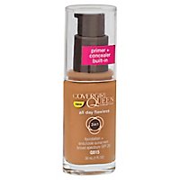 Covergirl Queen Collection All Day Flawless Foundation  Spf 20 Brulee 1 Fz - 1Oz - Image 1