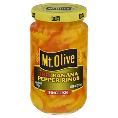 Mr Olive Hot Banana Pepper - 12 Fl. Oz. - Image 3