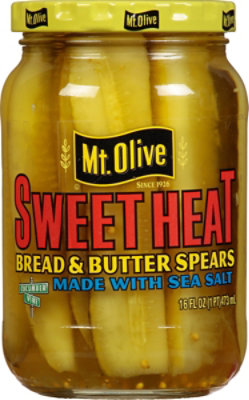 Mt Olive Sweet Heat - 16 Oz - Image 1