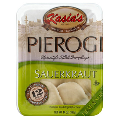 Sauerkraut Pierogi - 14 Oz - Image 1