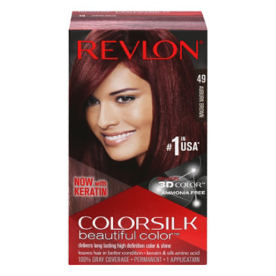 Revlon Luxurious Colorsilk Auburn Brown 4rr - Each - Image 3