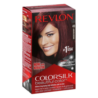 Revlon Luxurious Colorsilk Auburn Brown 4rr - Each - Image 1