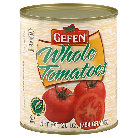 Gefen Tomato Whole - 28 Oz