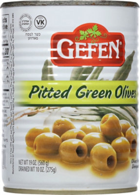 Gefen Olives Pitted Green - 19 Oz - Image 6