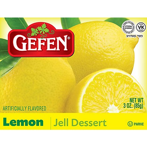 Gefen Lemon Jello - 3 Oz