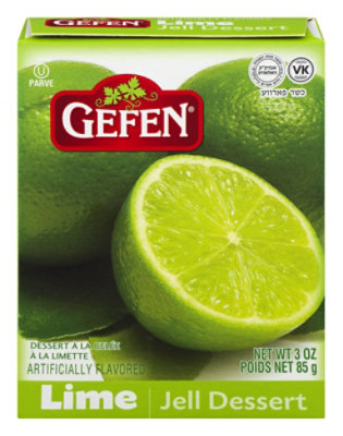 Gefen Lime Jello Mix - 3 Oz - jewelosco