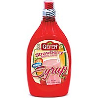 Gefen Strawberry Syrup - 20 Oz - Image 1
