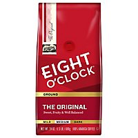 Eight O Clock Orignal Medium Ground Coffee - 24 Oz - Image 1