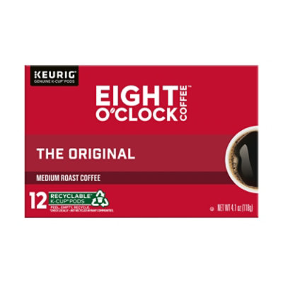 Eight O' Clock Coffee The Original Medium Roast Coffee Value Pack K-Cup Pods - 48 Count - Image 2
