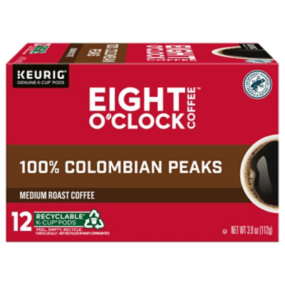 Eight Oclock Coffee Kcup Colombian Peaks Rfa - 12 Count - Image 3