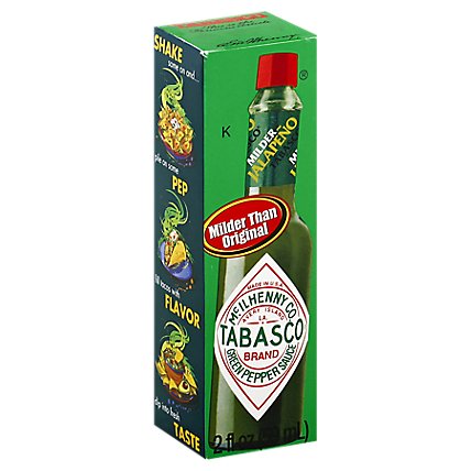 Tabasco Sauce Green Pepper - 2 Oz - Image 1