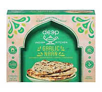 Deep Indian Kitchen Garlic Naan - 8 Oz
