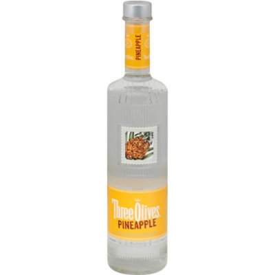 Three Olives Vodka Pineapple - 750 Ml