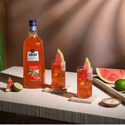 1800 The Ultimate Margarita Watermelon Ready to Drink Cocktail - 1.75 Liter - Image 3