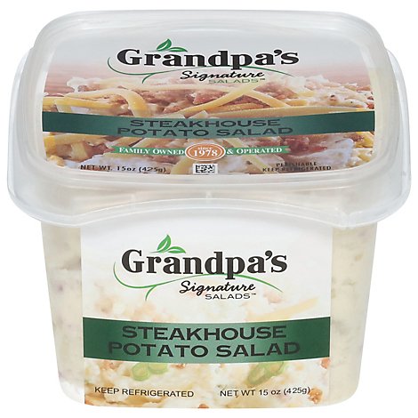 Grandpas Steakhouse Potato Salad - 16 Oz