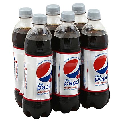 Pepsi Diet Wild Cherry 6ct - 6-16.9 Fl. Oz. - Image 1