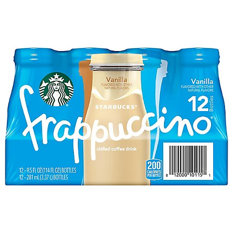 Starbucks Vanilla Frappuccino - 12-9.5 Fl. Oz.