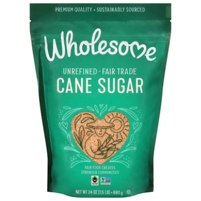 Wholesome Sugar Natural Cane - Each - Image 3