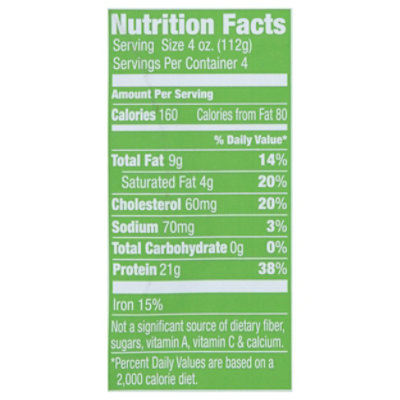 Lauras Beef Ground Beef Patties 92% Lean 8% Fat 4 Count - 16 Oz - Image 3