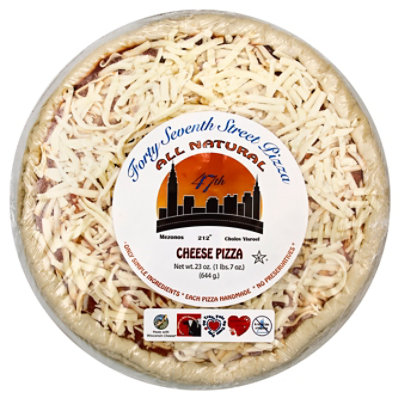 47th Street Pizza Cheese 13 Inch Frozen - 23 Oz - jewelosco
