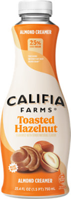 Califia Farms Hazelnut Almond Milk Coffee Creamer - 25.4 Fl. Oz. - Image 1