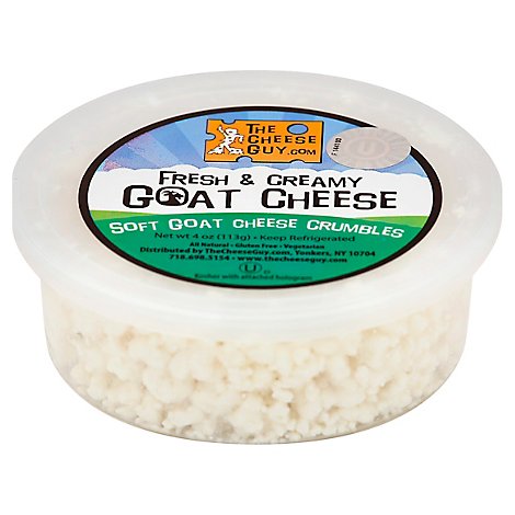 Cheese Guy Crumbled Goat Cheese - 4 Oz