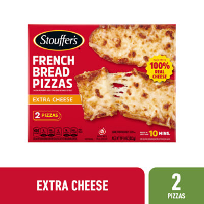 Stouffer's Frozen Extra Cheese French Bread Pizza - 11.75 Oz