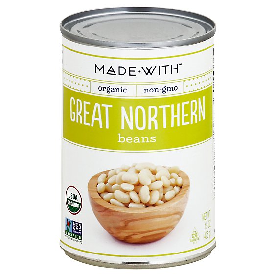 Made With Organic Great Northern Beans - 15 Oz